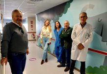 El Hospital de Motril estrena decoración en Pediatría para animar la estancia de sus pacientes