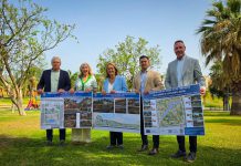 Motril invierte más de 2,2 millones de euros en la remodelación de 3 importantes zonas verdes del municipio