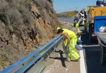 La Junta destina 14 millones a la renovación de la señalización y barreras de las carreteras de Andalucía