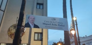 Emotivo acto de homenaje a Miguel Ávila Padial y reivindicación «del cumplimiento del acuerdo para dar su nombre a la Casa de la Cultura sexitana»