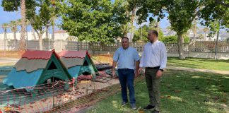 Comienza la adecuación del parque de la Fuente I en Salobreña, proyecto incluido en el PSTD