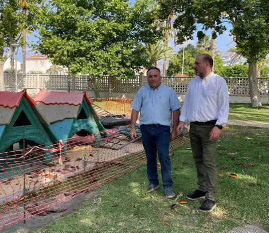 Comienza la adecuación del parque de la Fuente I en Salobreña, proyecto incluido en el PSTD