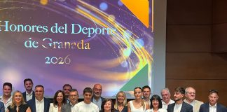 El atleta Hugo Salinas Pérez, galardonado en la I edición de la Gala de Honores del Deporte de Granada