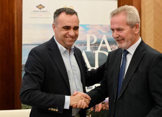 Rodríguez traslada a Fuentes el respaldo de la Diputación a la conexión ferroviaria entre Motril y Granada