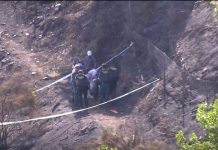 Hallan muerto a un hombre de 90 años en el incendio forestal declarado en Soportújar