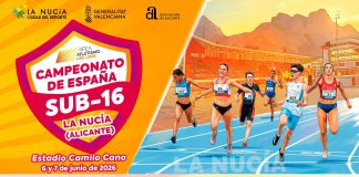 El Atletismo DELSUR-Cooperativa La Palma se presenta en La Nucía como tercer club de España con más atletas clasificados en el nacional Sub16