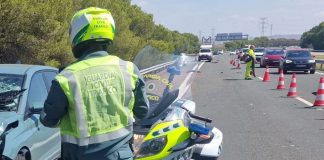 Muere un motorista de 51 años accidentado en el municipio granadino de Pinos Puente