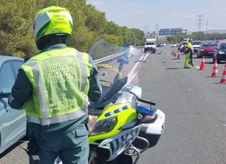 Muere un motorista de 51 años accidentado en el municipio granadino de Pinos Puente
