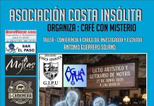 Asociación Costa Insólita presenta el I Ciclo ‘Café con misterio’