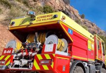 Fallece un varón de 34 años tras quedar atrapado bajo un camión hormigonera en Riogordo