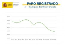 El paro baja en junio en Granada hasta los 61.588 desempleados, la cifra más baja para este mes desde 2008