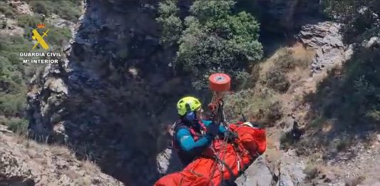 El GREIM y la UAER llevan a cabo tres rescates en Granada durante el pasado fin de semana