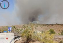 El incendio forestal en Los Gallardos sigue activo y se confirman 12 fallecidos y 23 personas no localizadas